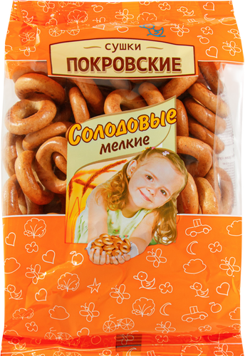 

Сушка Покровский Хлеб Малютка, солодовая, 200 г