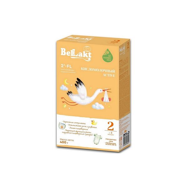 Смесь сухая кисломолочная Беллакт Кисломолочный Active 2 с 6мес 400г ДП