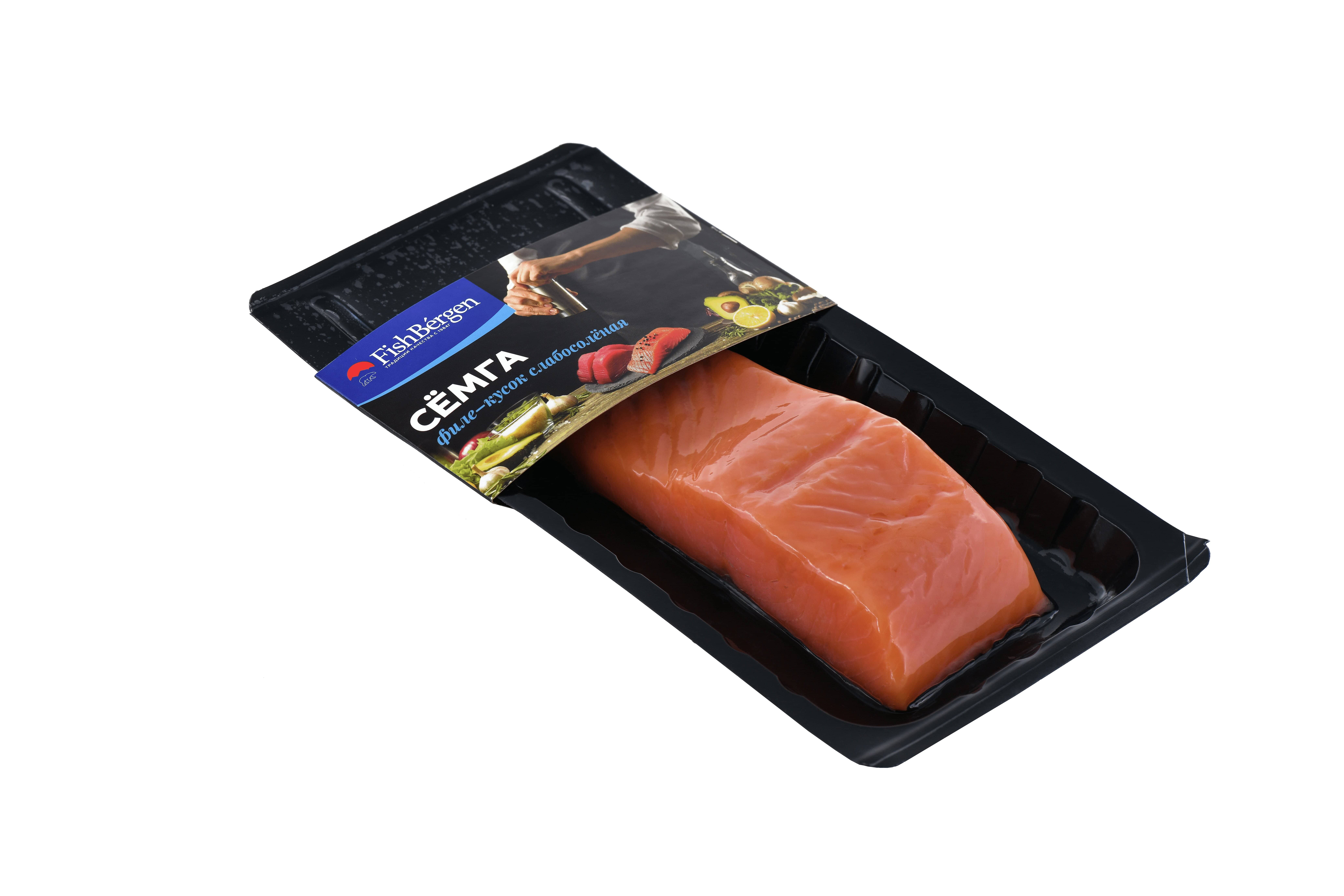 

Семга FishBergen филе-кусок слабосолёный 150 г