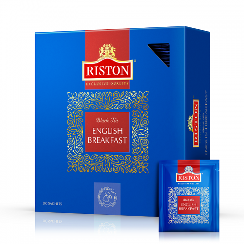 Чай черный Riston English Breakfast 100 х 2 г
