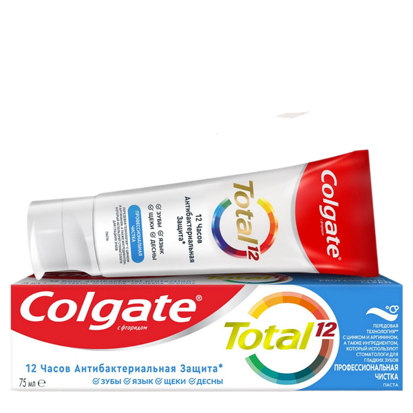 Зубная паста Colgate Total 12 Профессиональная Чистка 75 мл