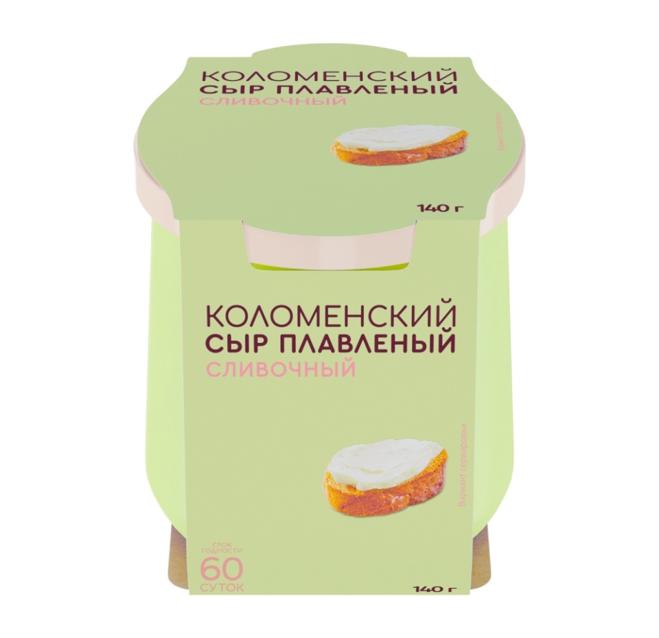 

Сыр плавленый Коломенское молоко сливочный 50% 140 г