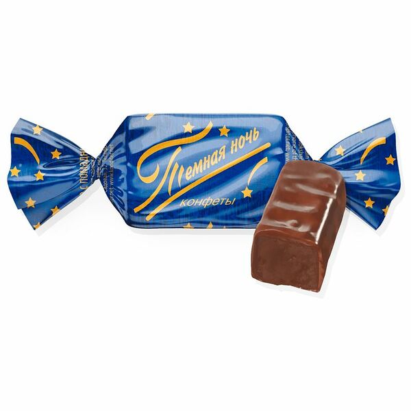 Конфеты Невский кондитер Тёмная ночь с помадным корпусом глазированные вес
