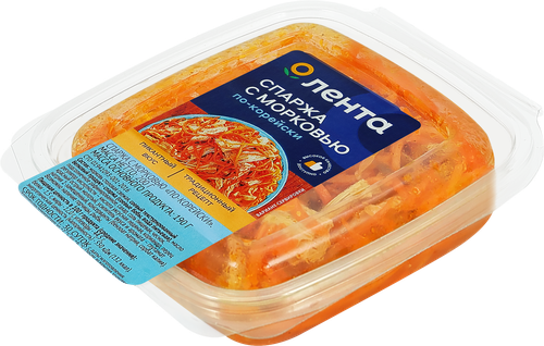 

Спаржа Лента По-корейски, с морковью, 200 г