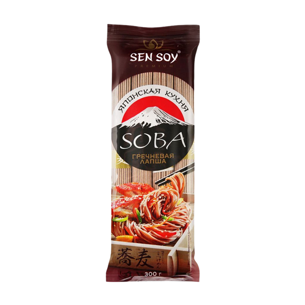 Лапша Sen Soy Premium гречневая Soba 300 г