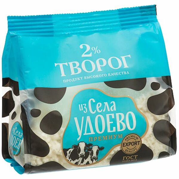 Творог Из села Удоево Премиум 2%