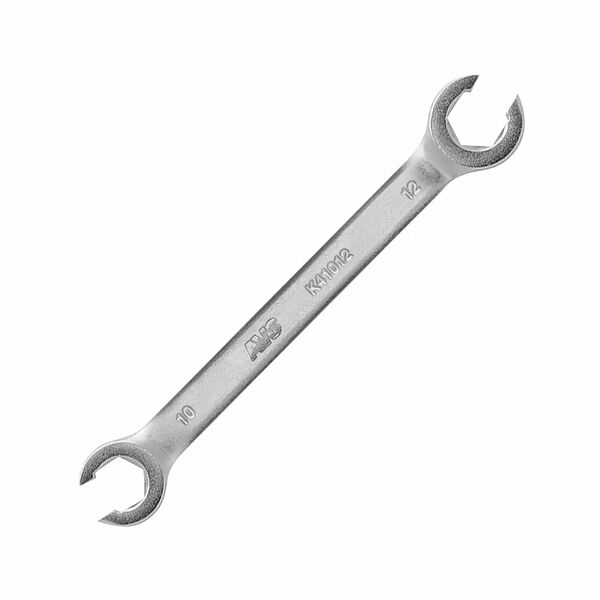 Ключ гаечный AVS TOOLS K41012, разрезной, хромованадиевый, 10x12 мм