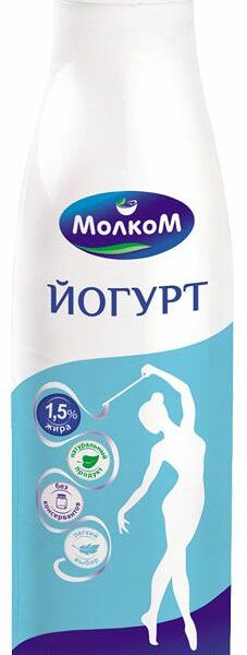 Йогурт Молком 1.5%, 450 г