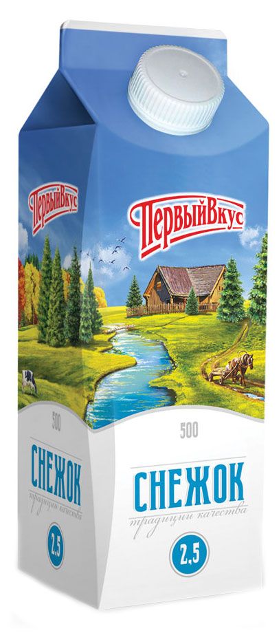 

Снежок Первый вкус 2.5% 500 г