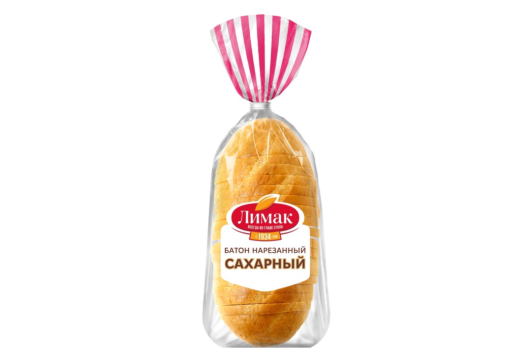

Батон Лимак Сахарный в нарезке 360 г