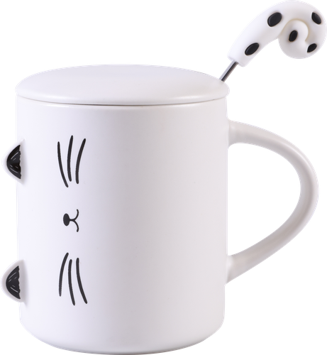 

Кружка Homeclub Мяу-Мяу с ложкой 350 мл фарфор Арт. EN400063