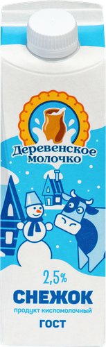 

Снежок Деревенское Молочко 2.5%, 500 мл