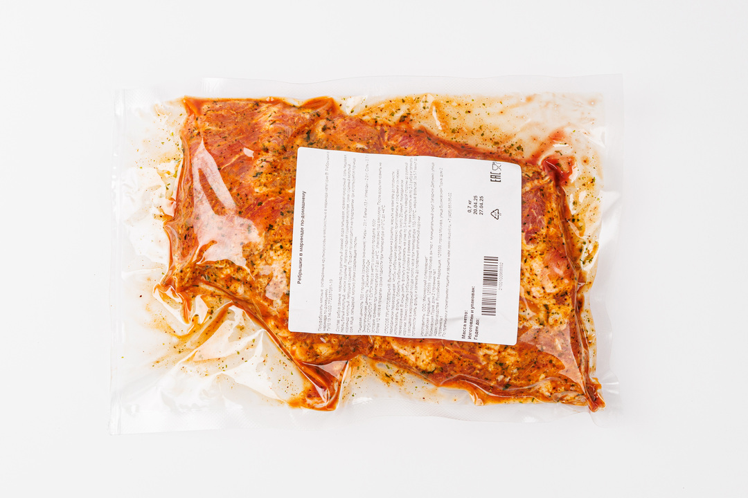 

Рёбрышки в маринаде по-домашнему 700 г