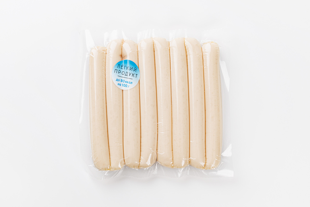 

Сосиски из курицы и филе индейки Легкие 400 г