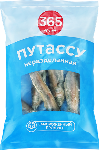 

Путассу замороженная 365 дней неразделанная 600 г