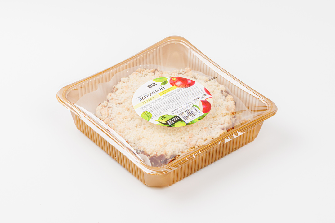 

Пирог яблочный ВкусВилл постный 500 г