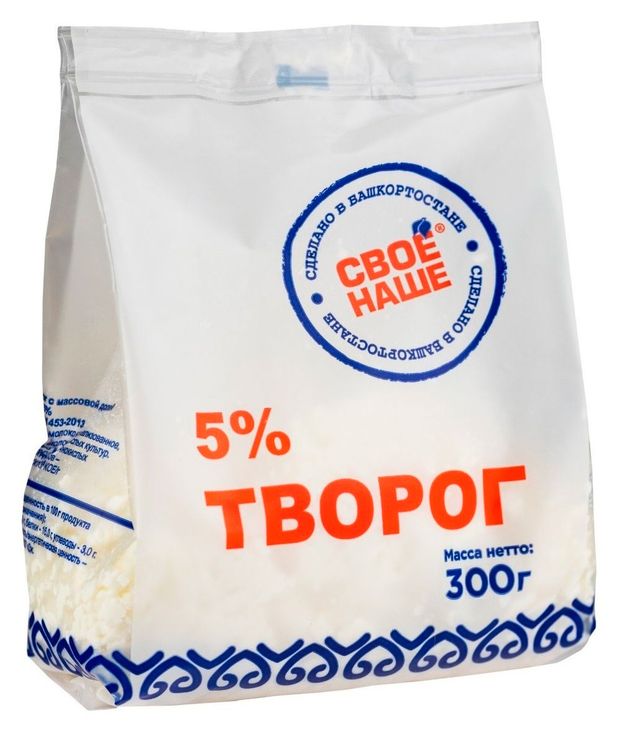 

Творог Свое Наше 5% 300 г