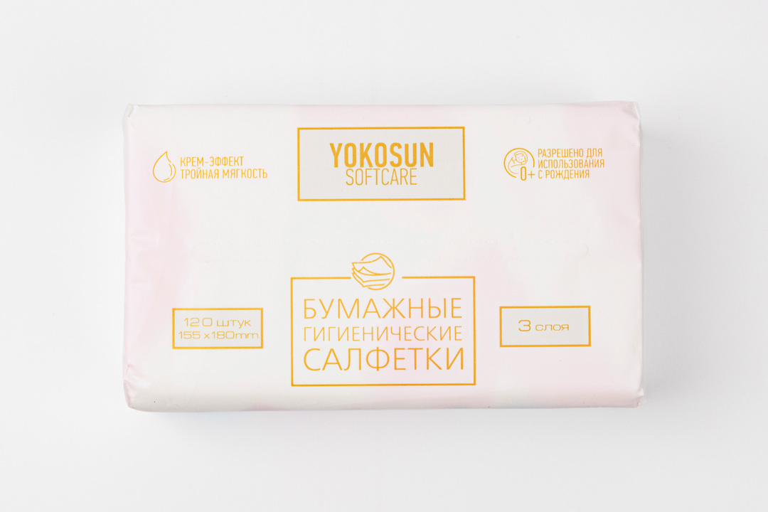 

Бумажные салфетки YokoSun гигиенические