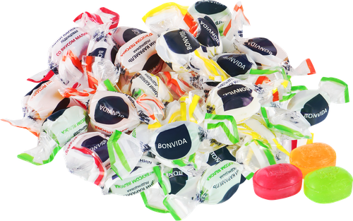 

Карамель Bonvida леденцовая Мини микс 900 г