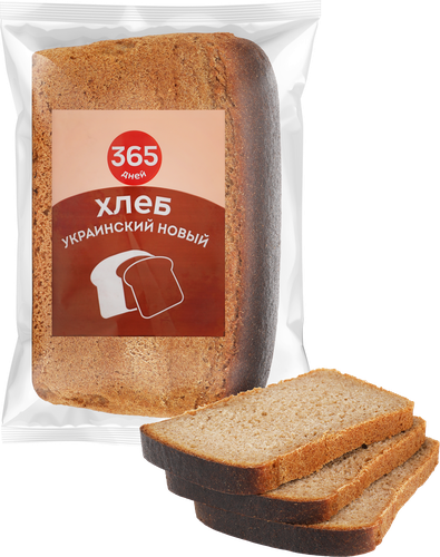 

Хлеб 365 дней Украинский новый целый 650 г