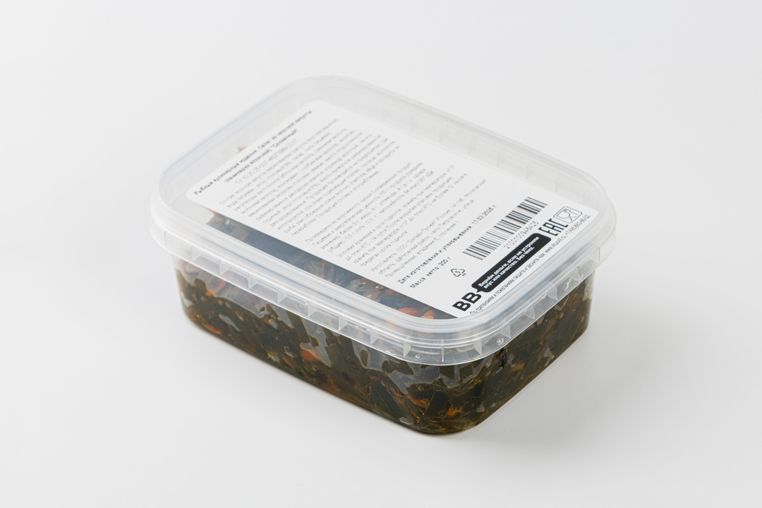 

Салат из морской капусты Солнечный, 200 г