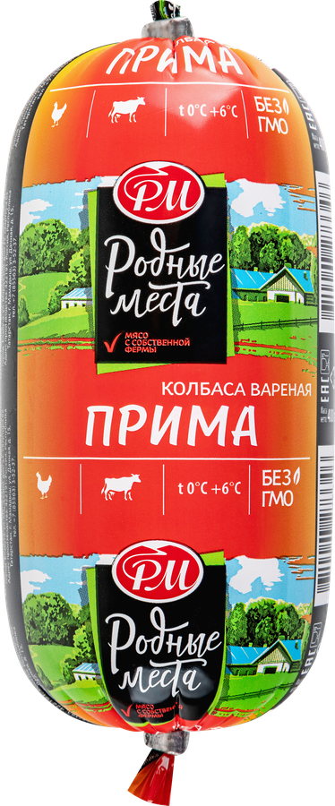 

Колбаса вареная Родные места Прима 400 г