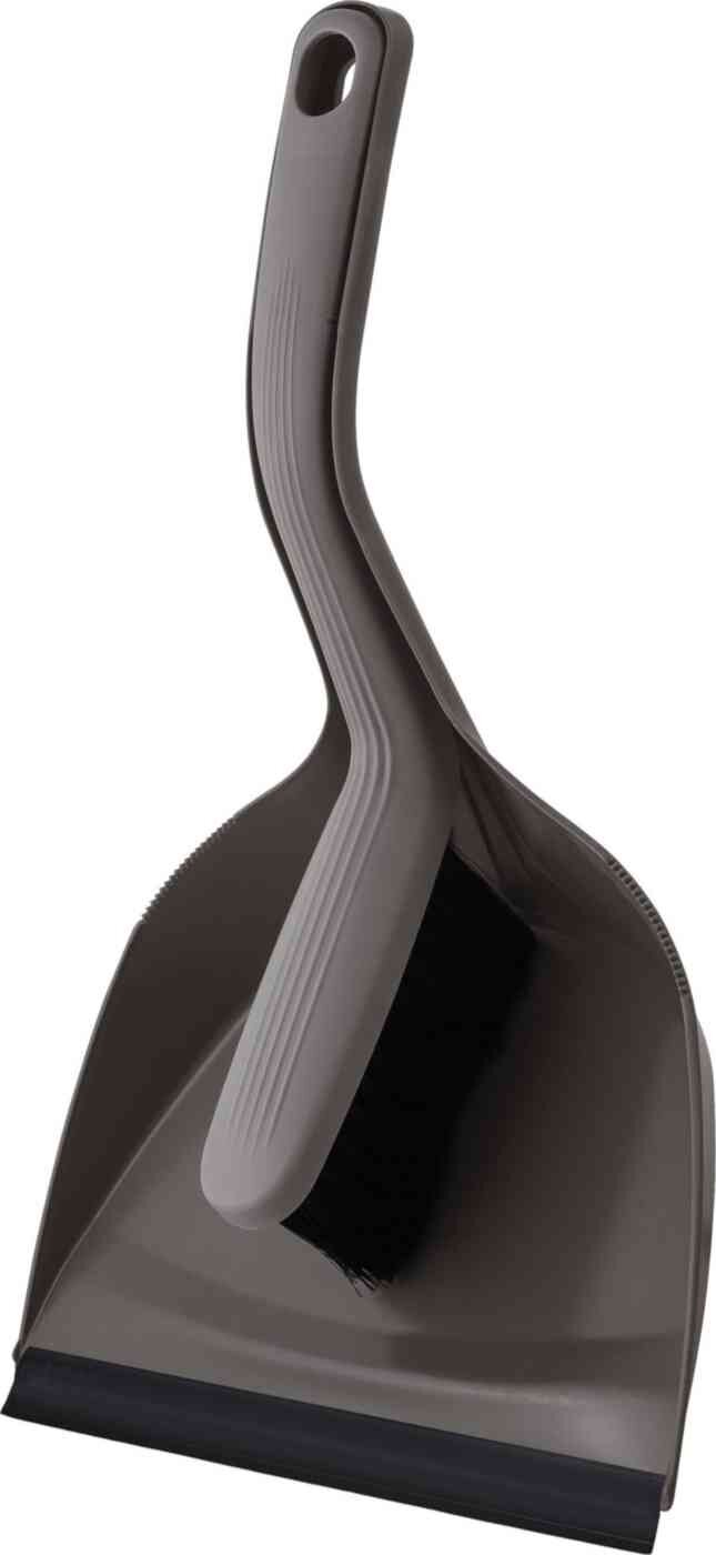 

Совок с щеткой Spin&Clean Рок-н-ролл с резиновой кромкой 36x24x21 см