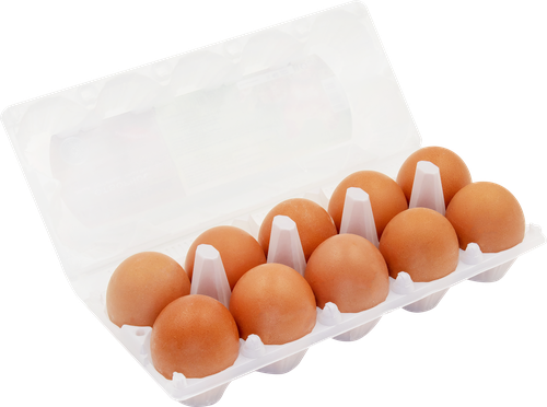 

Яйцо куриное Кольцовское Деревенское С0 10 шт. цвет яиц в ассортименте