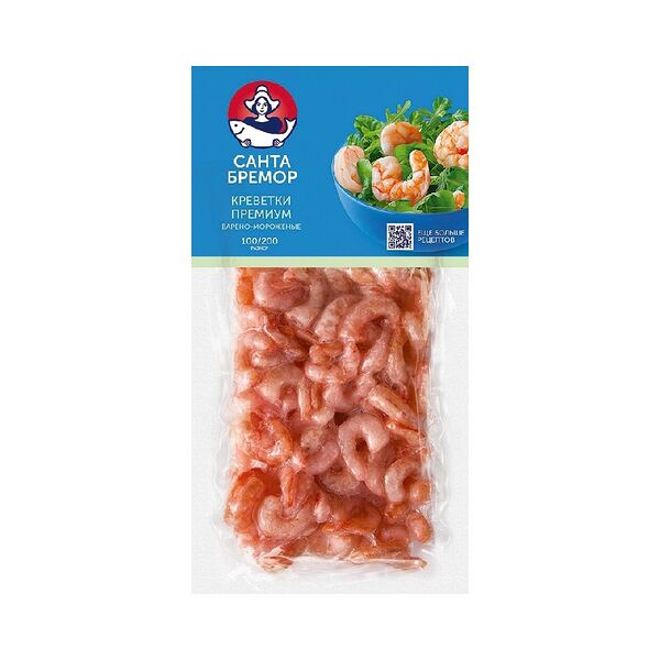 МЯСО КРЕВЕТКИ вар.-зам. пошт.ПРЕМИУМ 7% глазури 250гр.