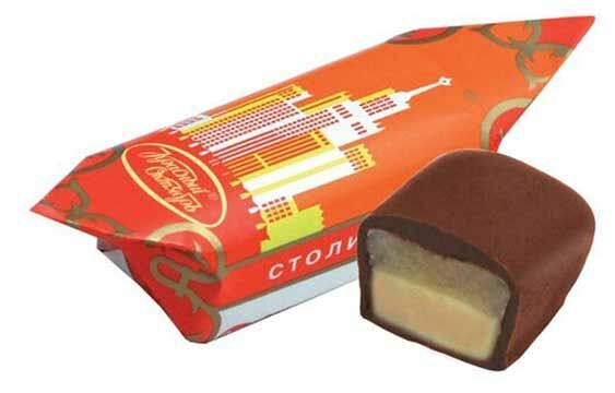 Конфеты Красный Октябрь Столичные вес