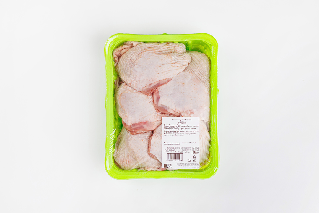 

Бедро цыпленка ВкусВилл бройлера, вес
