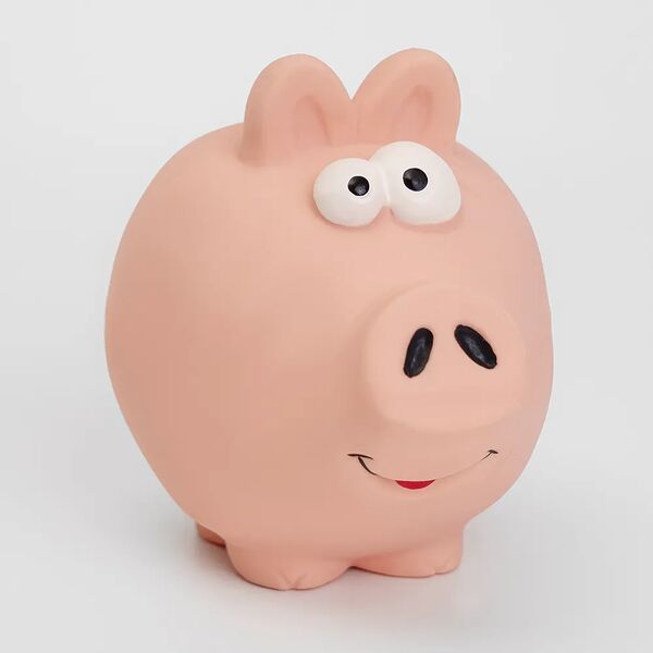 Игрушка для собак Свинка, латекс