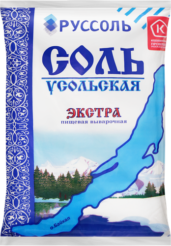 

Соль экстра Усольская 1 кг