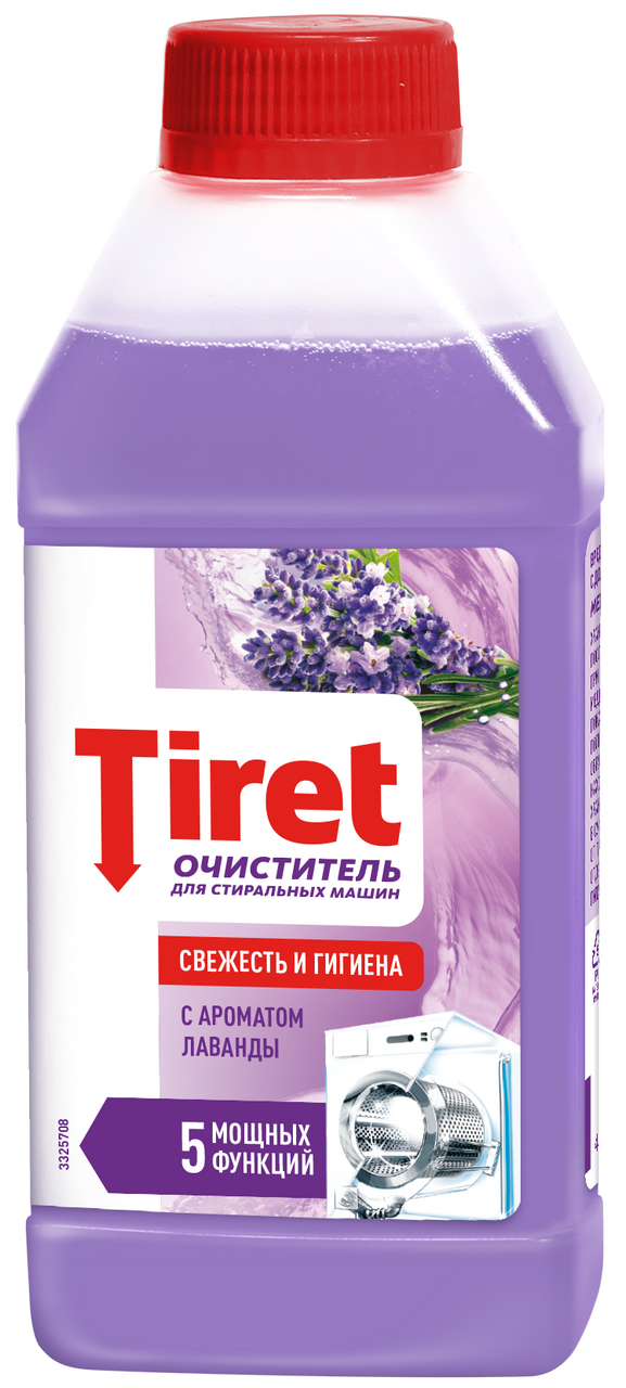 

Очиститель Tiret Лаванда для стиральных машин 250 мл