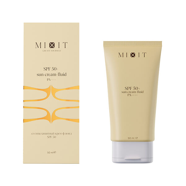 Крем-флюид для лица Mixit солнцезащитный SPF50+ 50 мл