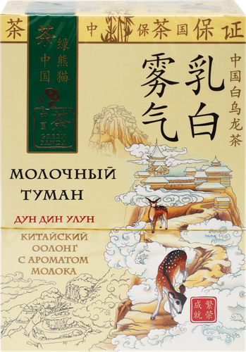 

Чай зеленый Green Panda Молочный туман оолонг листовой 100 г