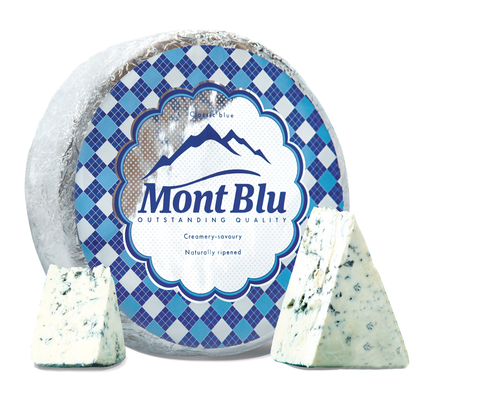 

Сыр Mont Blu с голубой благородной плесенью 50%, вес