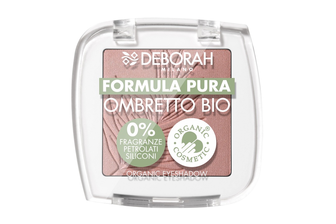 

Тени для век Deborah Milano Formula pura ombretto bio, тон: 05 розовый, 2,5 г