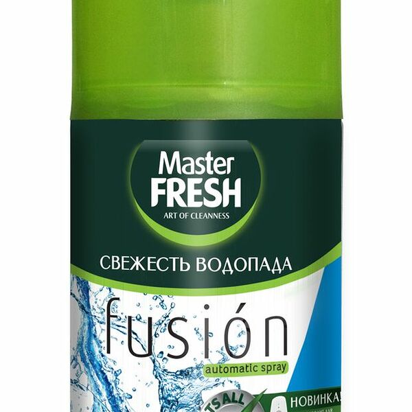 Сменный баллон для автоматического освежителя воздуха Master Fresh свежесть водопада 250 мл