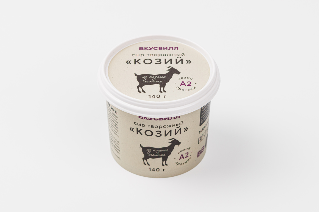 

Сыр творожный "Козий" 140 г, дизайн упаковки в ассортименте