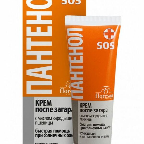 Крем Floresan Пантенол SOS после загара 75 мл