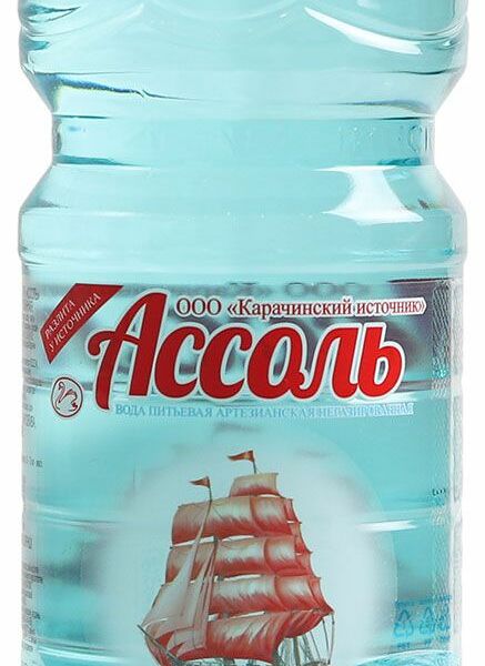 Вода питьевая Ассоль негазированная 1.5 л