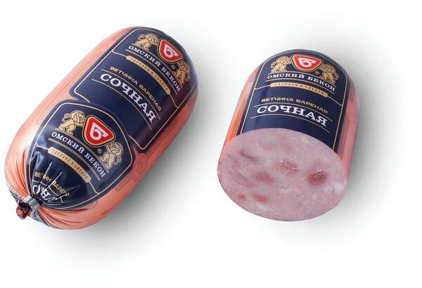 Ветчина Сочная ТМ Омский Бекон 500 г