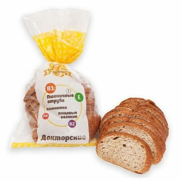Хлебцы Калужский хлебокомбинат Докторские особые с отрубями