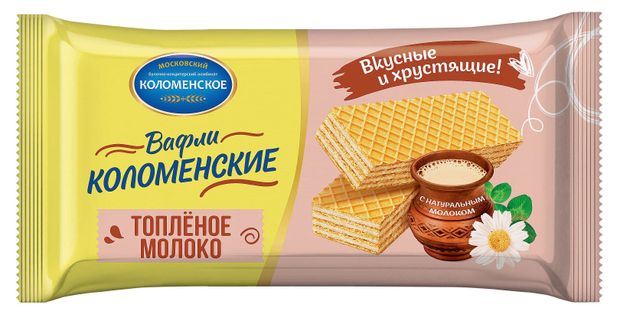 

Вафли Коломенское со вкусом топленое молоко 200 г
