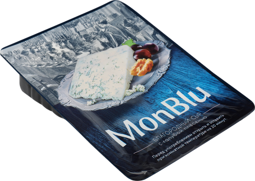 

Сыр MonBlu с голубой благородной плесенью 50% 100 г