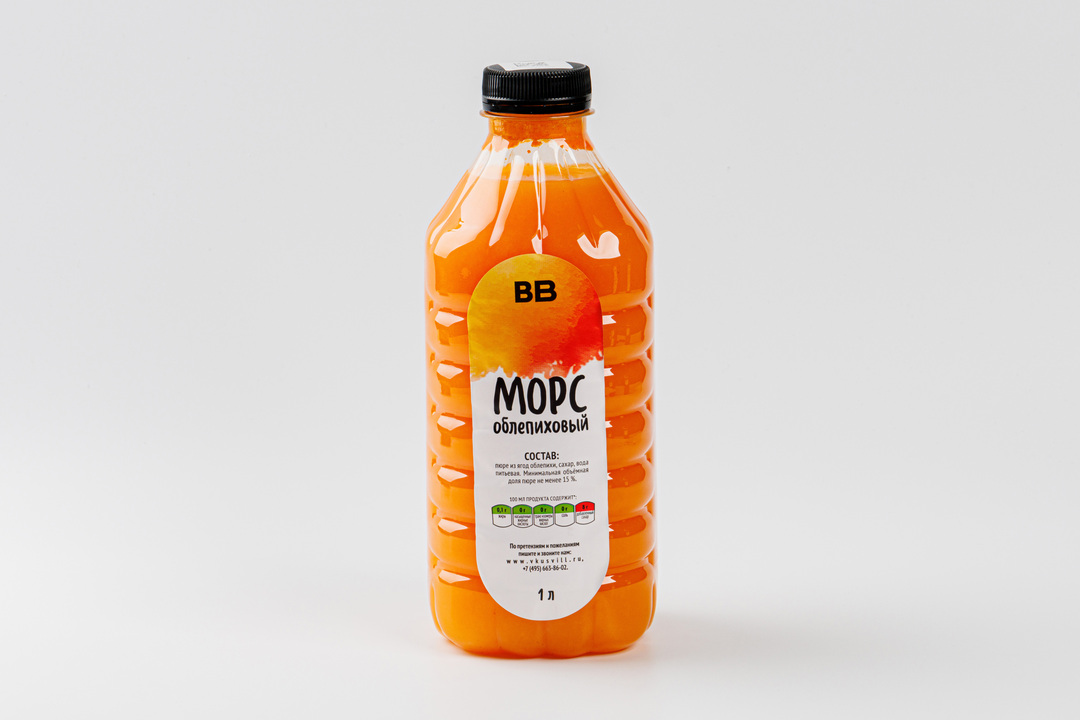 

Морс облепиховый Вкусвилл 1 л