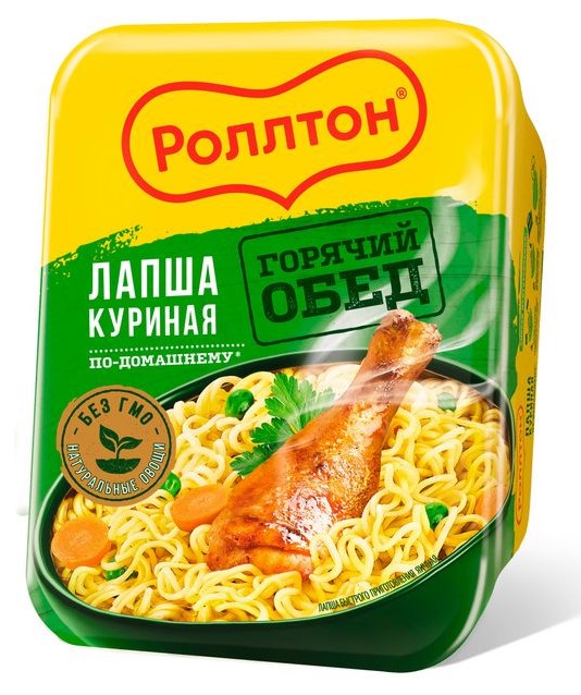 

Лапша Роллтон куриная по-домашнему 90 г