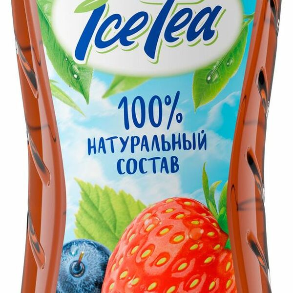 Черный чай Фрутмотив IceTea Лесные ягоды холодный 1.5 л