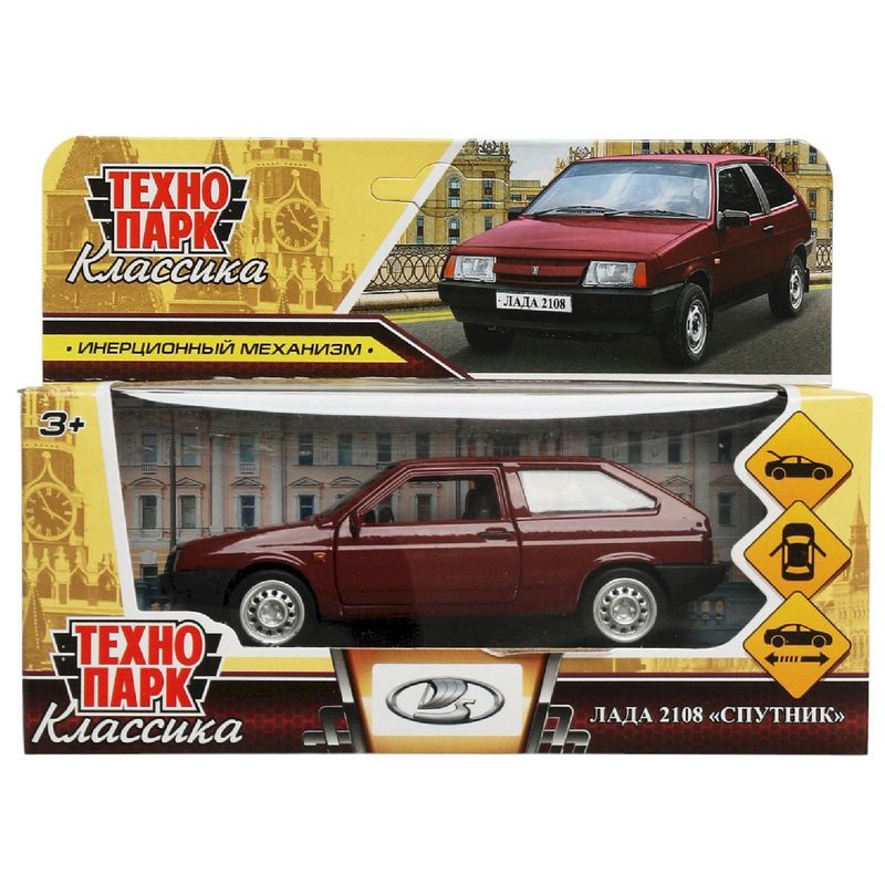 

Машинка Технопарк Советская классика автопрома 12 см металлическая 1 шт. модель в ассортименте